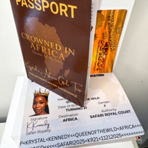 custom passport book – personalized event mini booklet